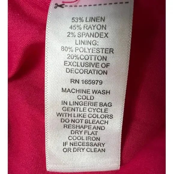 CUPIO WOMENS SIZE MEDIUM RUFFLE TIERED LINED MAXI SKIRT BRIGHT ROSE PINK NEW - Picture 10 of 11